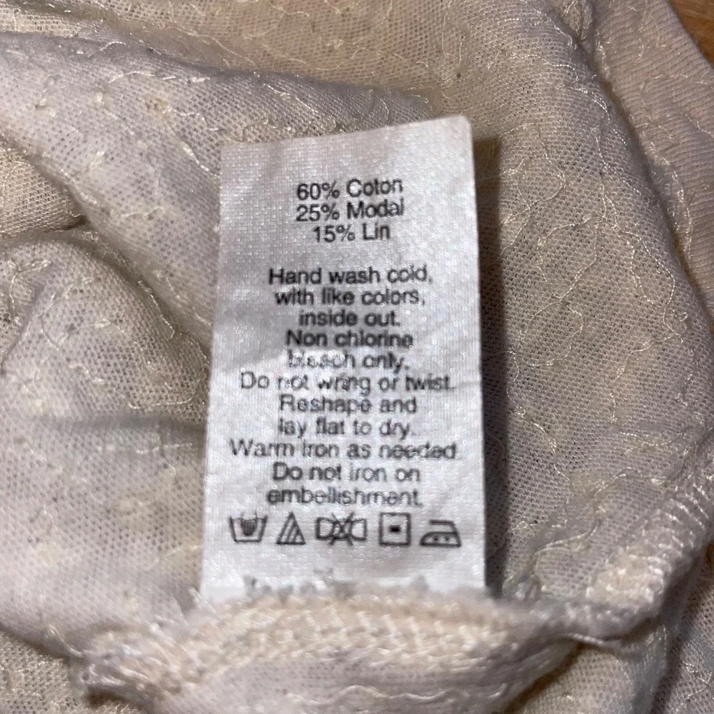 J. Crew Sequin Tank Top Sparkle Party Festive Linen Blend Silver Cream M…